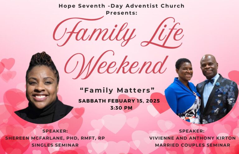 Family Life Weekend